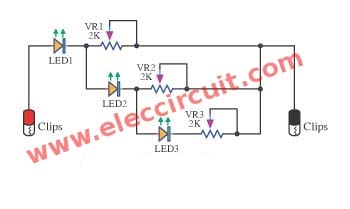 simple 3 step level indicator