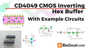 CD4049 CMOS Inverting Hex Buffer Circuits