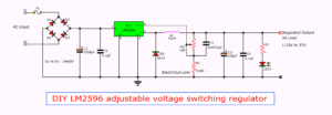 DIY LM2596 Adjustable Voltage Switching Regulator