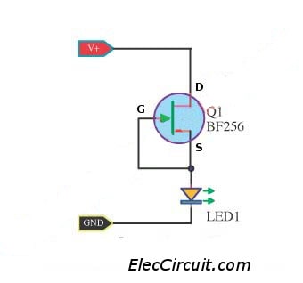 FET Current Source for LED display