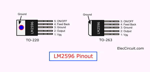 LM2596 Pinout