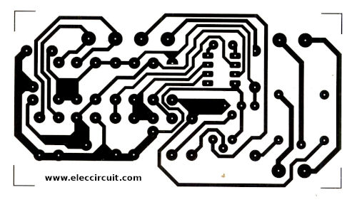 PCB layout low voltage induction motor protection