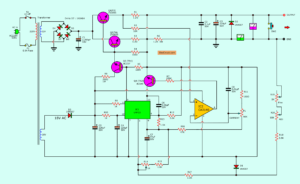 0 30v Variable Power Supply Circuit Diagram At 3a Eleccircuit Com