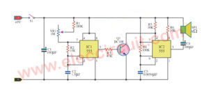 Sound effect Metronome circuits using IC-555