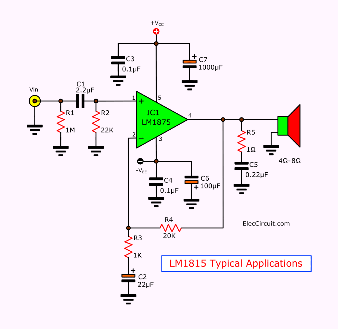 Stereo Amplifier Circuit Diagram Pdf