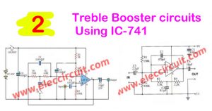 2-Treble-Booster-circuits-using-IC-741