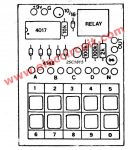 Component-layout-of-key-code-lock-switch-circuit
