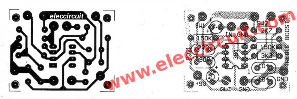 PCB layout and components layout