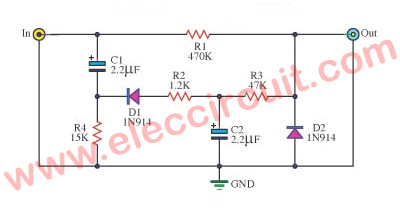 Simple compressor with 1N914