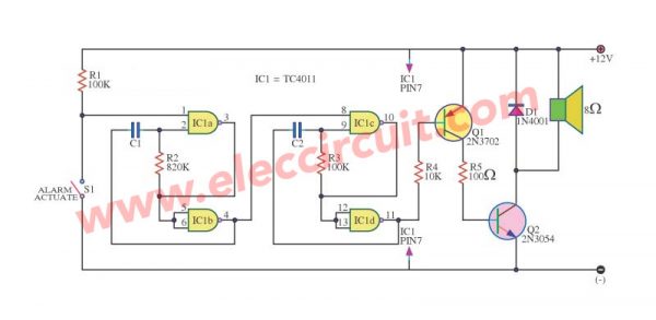 Easy sound Generator high power By TC4011