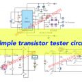 3 Simple transistor tester circuits