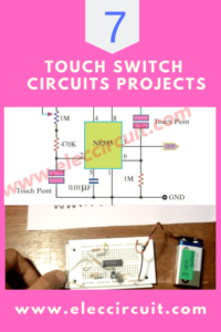 touch switch circuit diagram