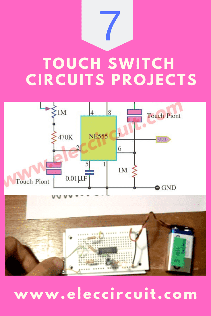 touch switch circuit diagram