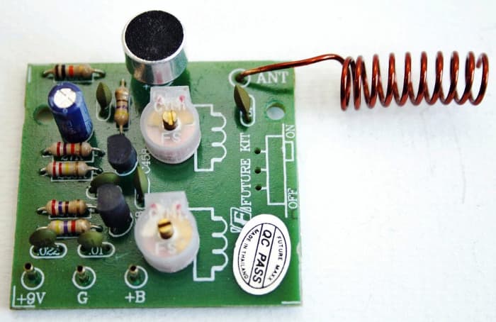 two-transistors fm wireless kit