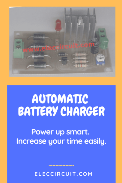 automatic battery charger circuit