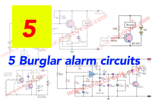 5 Burglar alarm circuits