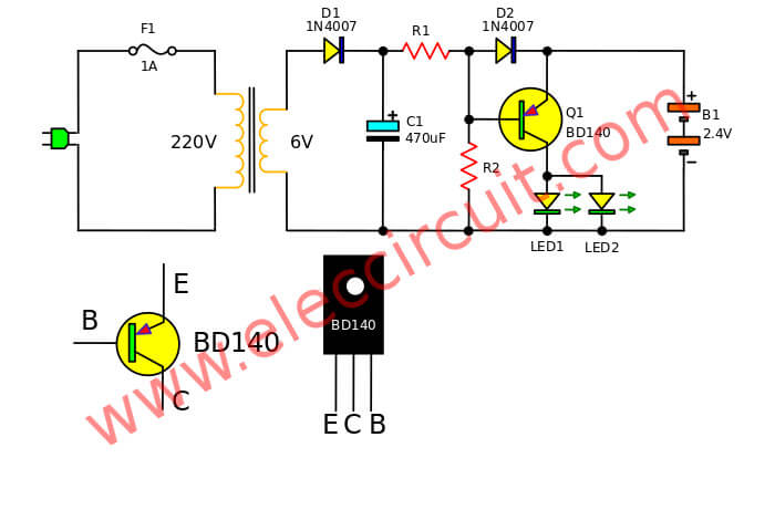 Mini First emergency light circuit by Aot