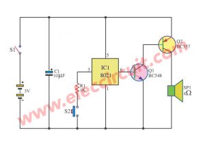 Simple Telephone repeater circuit | ElecCircuit.com