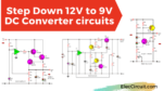 3 step down 12v to 9v converter circuits