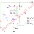 Mini function generator circuit using ICL8038