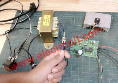 Selector switch to choose, high or low voltage rage