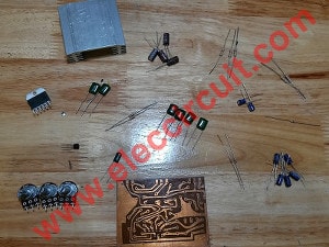 prepare parts ready TDA2005 Amplifier