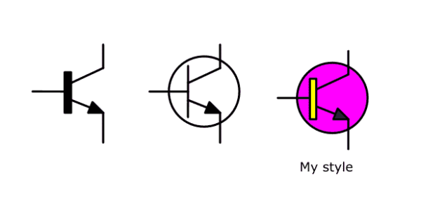 Transistor NPN Circuit Symbol