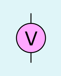 Voltmeter Circuit Symbol