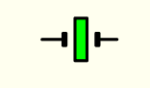 XTAL Crystals circuit symbol