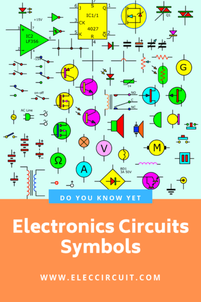 electronic circuit symbols chart