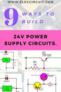 9 ways to build 24V power supply circuit