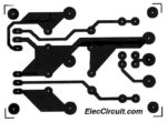 PCB layout of 15V Dual power supply using 7815-7915