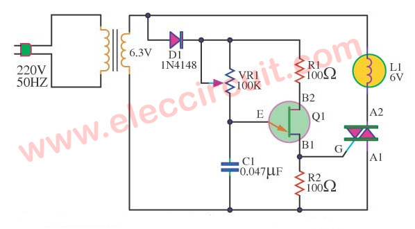Low volts AC Dimmer for 6.3V Lamp