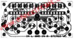 Components layout KA2284 level indicator