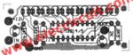 Component layout of mono VU meter LM3915