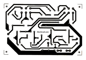 Stereo headset bass treble control circuit PCB layout