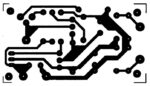 PCB-layout-0-30V-1A-transistor-variable-voltage-regulator-circuit