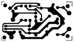 PCB-layout-0-30V-1A-transistor-variable-voltage-regulator-circuit