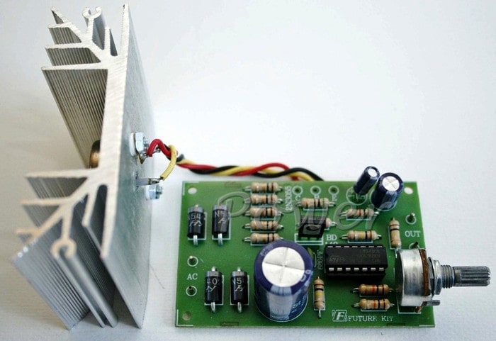 0 30v Variable Power Supply Circuit Diagram At 3a Eleccircuit Com