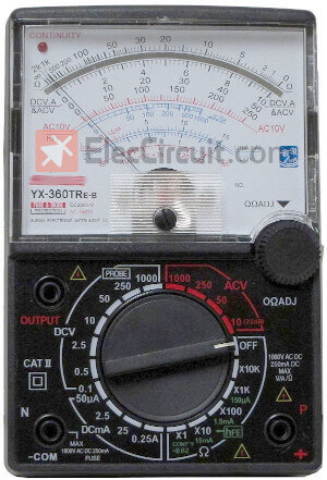 Analog Multimeter