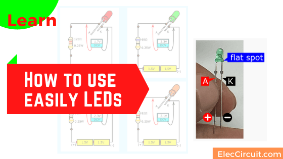 How to use easily LEDs
