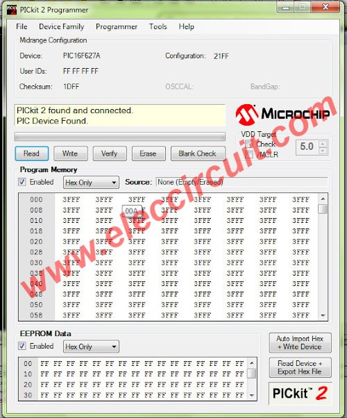 Build Project to get HEX code