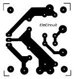 PCB copper of 7812 regulator