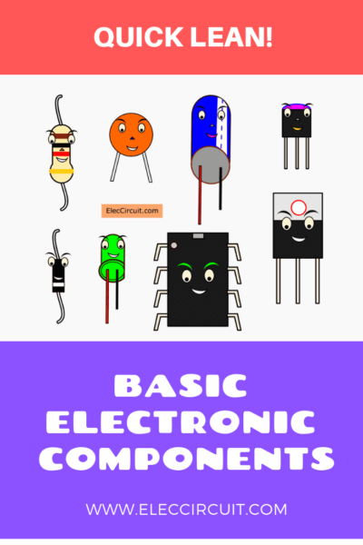 electronic components list with images