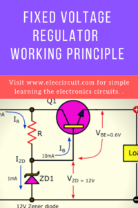 Fixed voltage regulator working principle