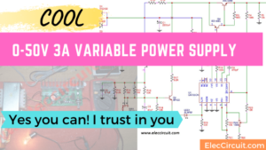 0 30v Variable Power Supply Circuit Diagram At 3a Eleccircuit Com