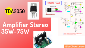 TDA2050 amplifier stereo 35W-75W