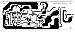 Copper PCB layout of 50V 3A Variable power supply