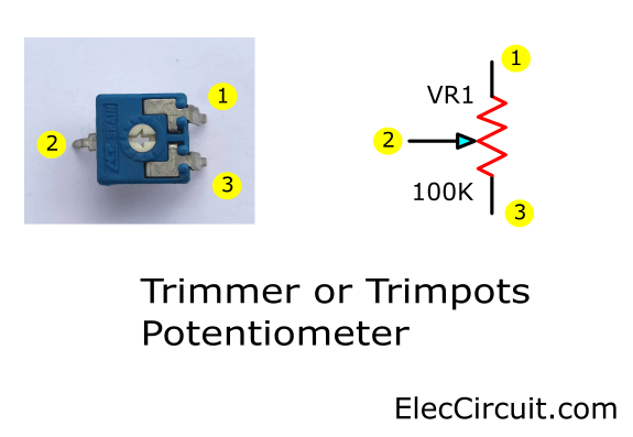 Trimmer Trimpots Potentiometer