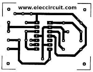 PCB layout Mouse and insects repellent circuit